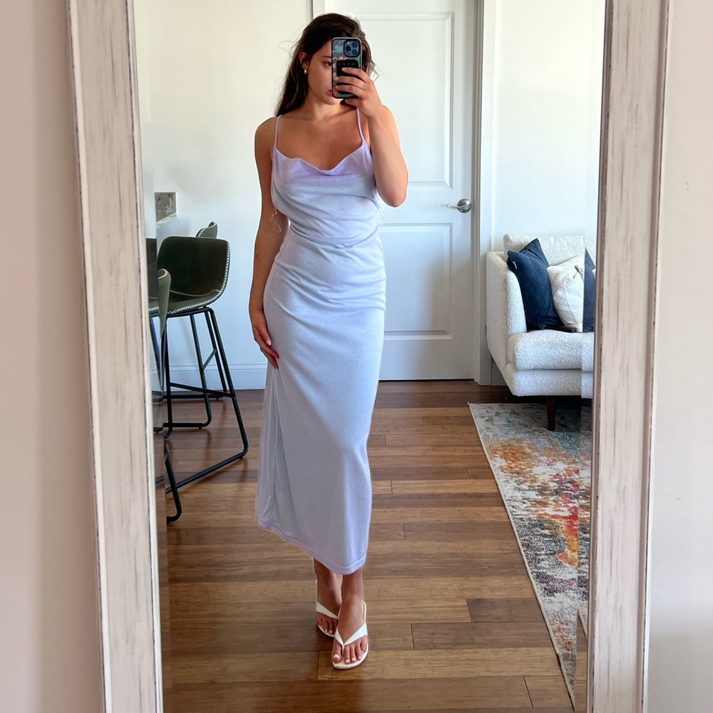 SNDYS summer backless dress
